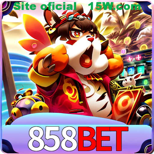 Imagem promocional da 858Bet mostrando a plataforma e suas vantagens